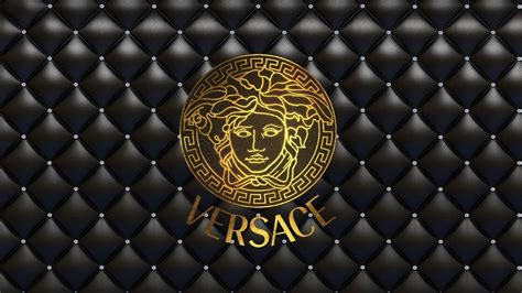 sfondo versace scritta|Versace Logo Wallpapers .